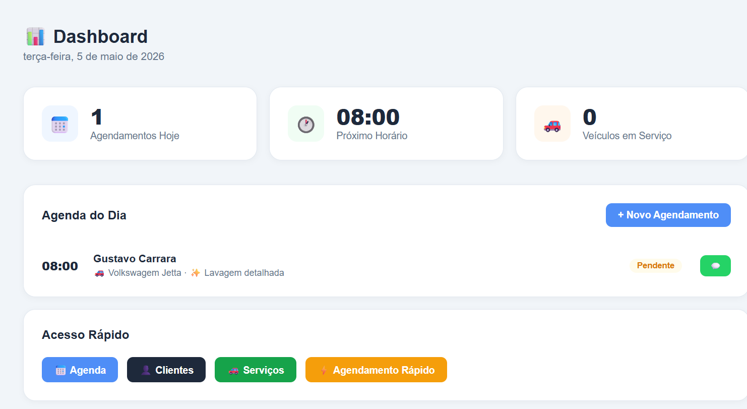 Dashboard Detailer App